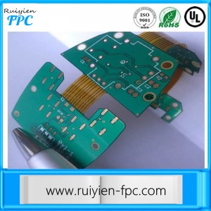 RUI YI EN Επαγγελματική OEM Rigid Flex PCB Κατασκευαστής Ευέλικτη τυπωμένο κύκλωμα Κατασκευαστής