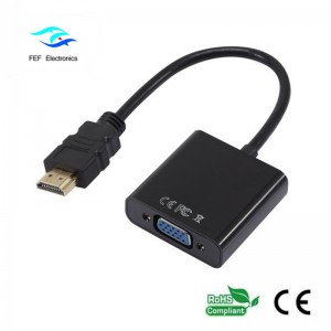 hdmi αρσενικό σε vga θηλυκό μετατροπέα Κωδικός: FEF-HIC-001