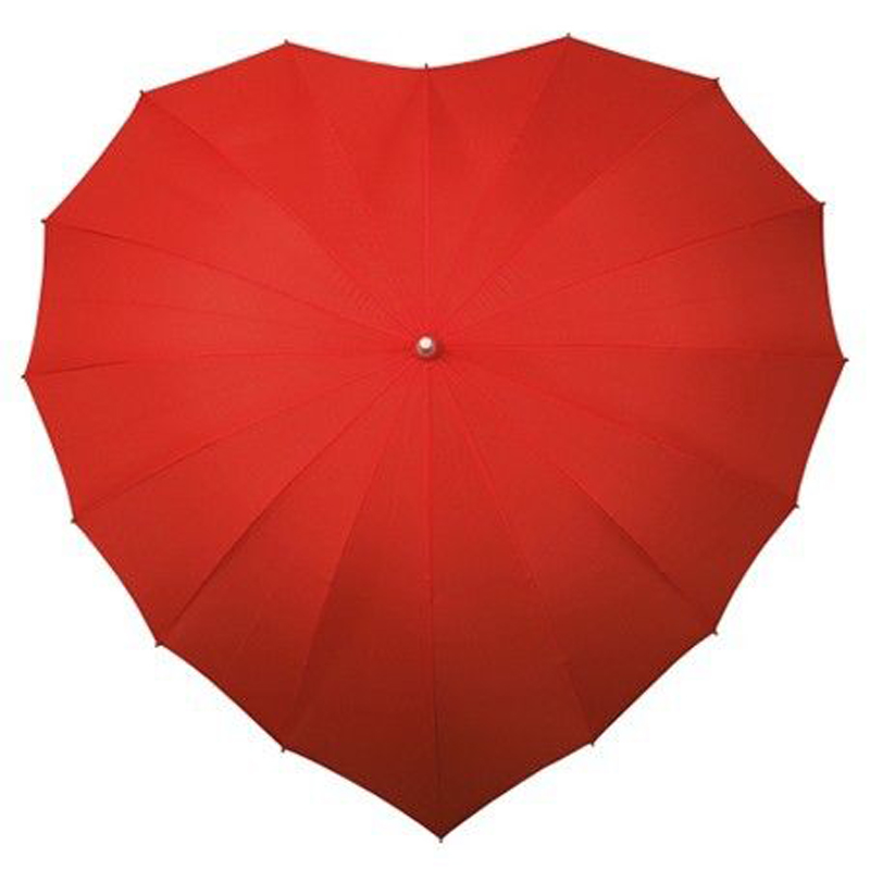 Αγάπη Hearted Shaped Προώθησης Ομπρέλα του Αγίου Βαλεντίνου