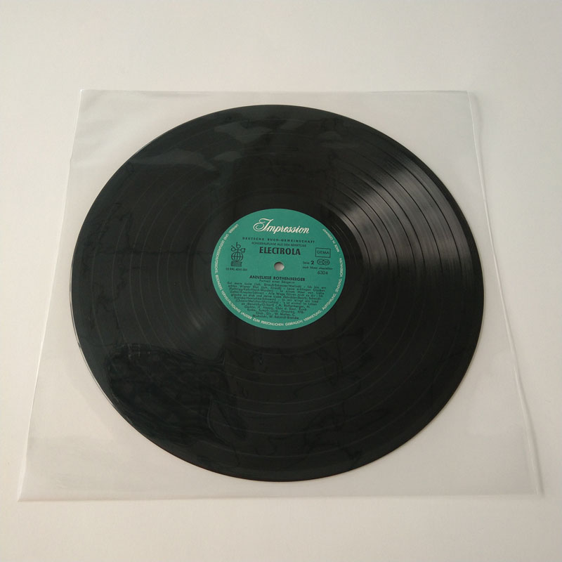 12 ίντσες LP Record Flat πολυαιθυλένιο Εξωτερική μανίκια