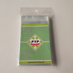 Κρύσταλλο Clear Pro-fit Κάρτα μανδάλου με επένδυση τυποποιημένων καρτών 63,5x88mm