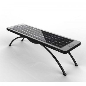 Έξυπνη ηλιακή αστική Funiture φορτιστής τηλεφώνου για διαφορετικές συσκευές