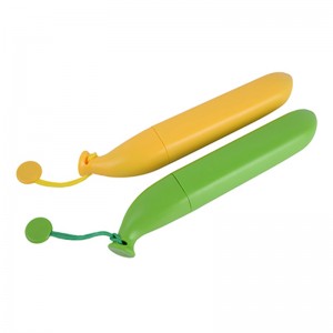 Ομπρέλα μπανάνας 3 φορές διπλή χειροκίνητη ανοιχτή ομπρέλα με λογότυπο