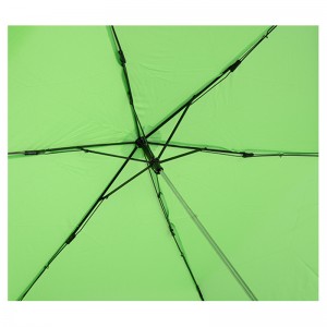 Ομπρέλα μπανάνας 3 φορές διπλή χειροκίνητη ανοιχτή ομπρέλα με λογότυπο