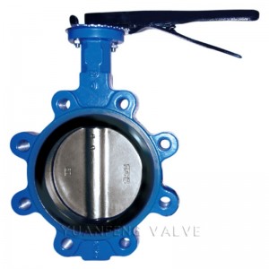 Βαλβίδα πεταλούδας τύπου Lug