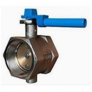 Βαλβίδα πεταλούδας με σπείρωμα