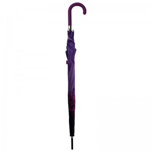 Μόδα Sun Parasol Auto Open Ολοκληρωμένη υπαίθρια Straight ομπρέλα με λογότυπο