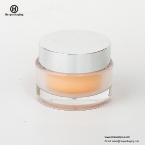 HXL213A πολυτελή στρογγυλά άδεια ακρυλικό καλλυντικό βάζο