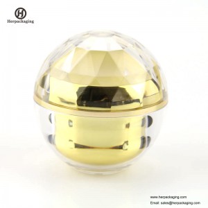 HXL216A Στρογγυλό άδειο καλλυντικό δοχείο διπλού τοίχου δοχείο περιποίησης δέρματος Jar