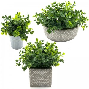 Τεχνητή Ρεαλιστική Succulent Πράσινο δέντρο φυτών τροπικό σπίτι διακόσμηση κήπο