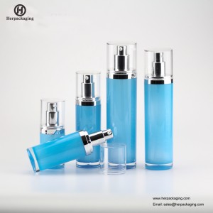 HXL312 Empty Acrylic airless cream και Lotion Bottle καλλυντικά συσκευασία περιποίησης δέρματος