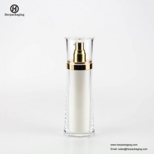 HXL316 Empty Acrylic airless cream και Lotion Bottle καλλυντική συσκευασία περιποίησης δέρματος