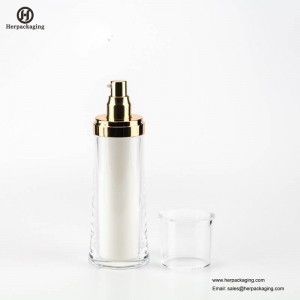 HXL316 Empty Acrylic airless cream και Lotion Bottle καλλυντική συσκευασία περιποίησης δέρματος