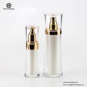HXL316 Empty Acrylic airless cream και Lotion Bottle καλλυντική συσκευασία περιποίησης δέρματος