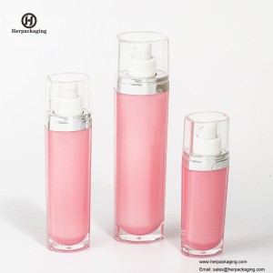 HXL319 Empty Acrylic airless cream και Lotion Bottle καλλυντική συσκευασία περιποίησης δέρματος