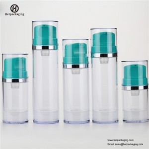 HXL415 Empty Acrylic airless cream και Lotion Bottle καλλυντική συσκευασία περιποίησης δέρματος δοχείο