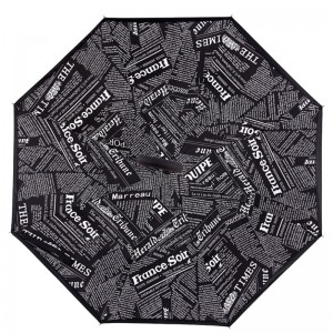 2019 Αυτόνομο αυτοκίνητο βροχή εργαλείο Αντίστροφη λουλούδια Αντίστροφη ομπρέλα