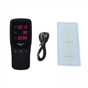 PM2.5 HCHO TVOC Ανιχνευτής ανιχνευτή αέρα