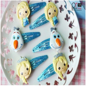 γοργόνα πριγκίπισσα Micky χαρτοκιβώτιο Διακόσμηση babygirl ασφαλής φουρκέτα