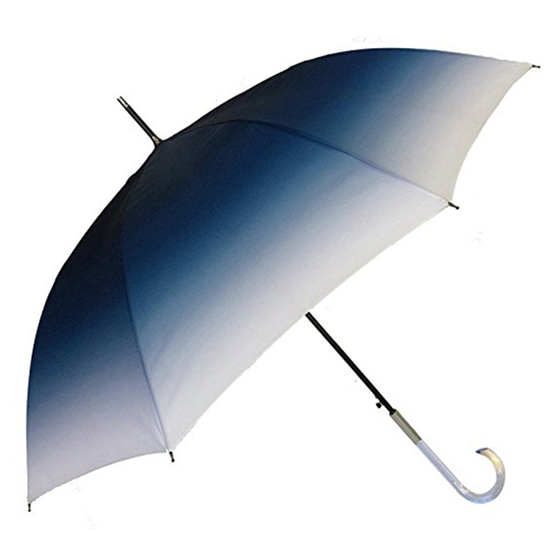 23inch Αυτόματη ανοιχτή κλίση ύφασμα μάρκετινγκ υφάσματος ευθεία ομπρέλα