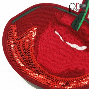 κεράσι κεντήματα patch patch