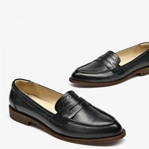 Γυναικεία δερμάτινα παπούτσια