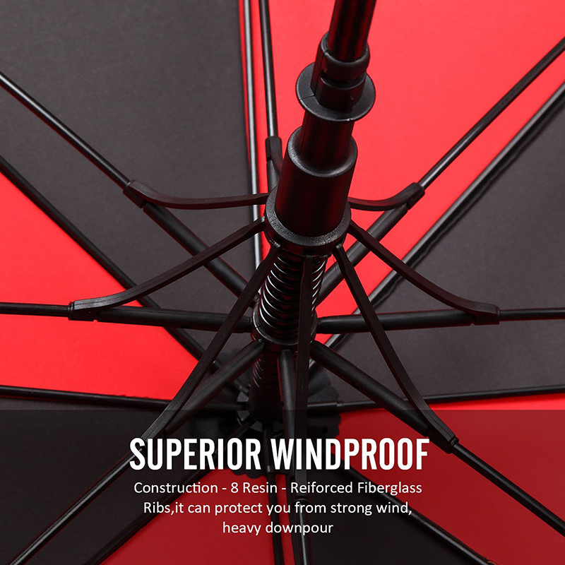30inch διπλό στρώμα προώθησης δώρα μάρκετινγκ επιχειρηματικών γκολφ ομπρέλα windproof