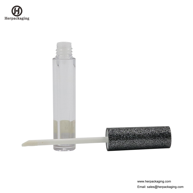 HCL305 Clear Plastic Κενά γυαλιστερό γυαλιστερό σωλήνες για καλλυντικά χρώματος έρχονται σε εφαρμογή με εφαρμογές στιλπνότητας
