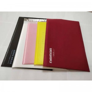 φιλικό προς το περιβάλλον προσαρμοσμένο λογότυπο σχεδιασμό αυτοκόλλητο σφραγίδα adhesivepink μικρού μεγέθους πολυ φούσκα mailers φακέλο...