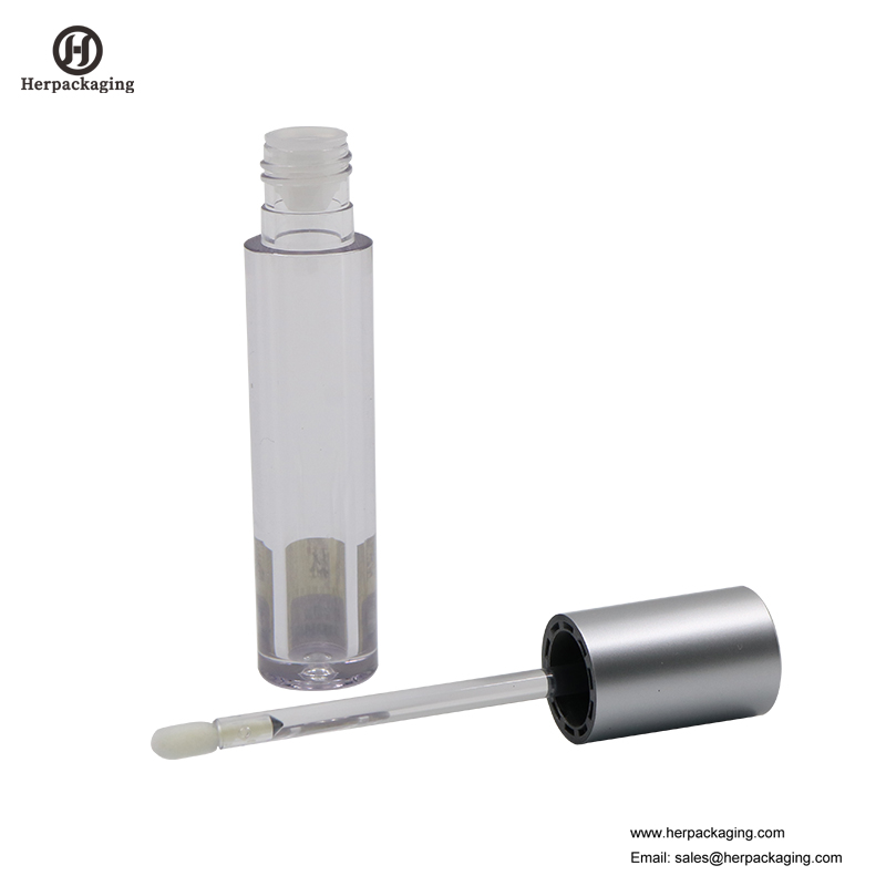 HCL309 Clear Plastic Κενά γυαλιστερό γυαλιστερό σωλήνα για καλλυντικά χρώματος έρχονται σε εφαρμογή με εφαρμογές στιλπνότητας