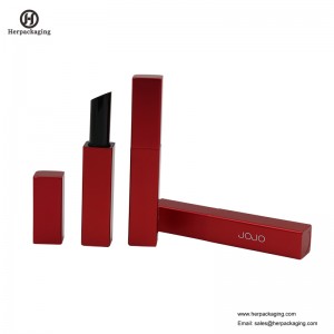 HCL404 Κενή δερμάτινη θήκη Περιβλήματα κραγιόν Κραγιόν συσκευασία μακιγιάζ σωλήνα με έξυπνο καπάκι μαγνητικού κλιπ Κράνος κραγιόν