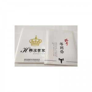 λευκό μεταλλικό φύλλο Custom Bubble Φάκελος Πολυ Mailer με λογότυπο / τσάντες ταχυδρομείου γεμισμένο πλαστικό