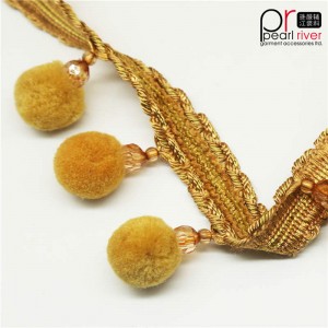 Διακοσμητικό Pom Pom Tassel Fringe