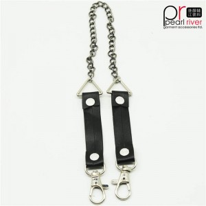 Χονδρική πολύχρωμη διακοσμητική μεταλλική αλυσίδα για παντελόνια ένδυσης