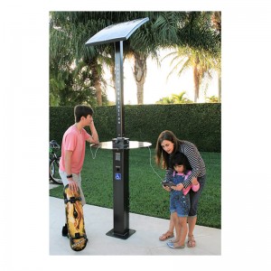 Σταθμός φόρτισης για κινητό τηλέφωνο με ηλιακή ισχύ Προσαρμοσμένη σχεδίαση Καλώς ήλθατε