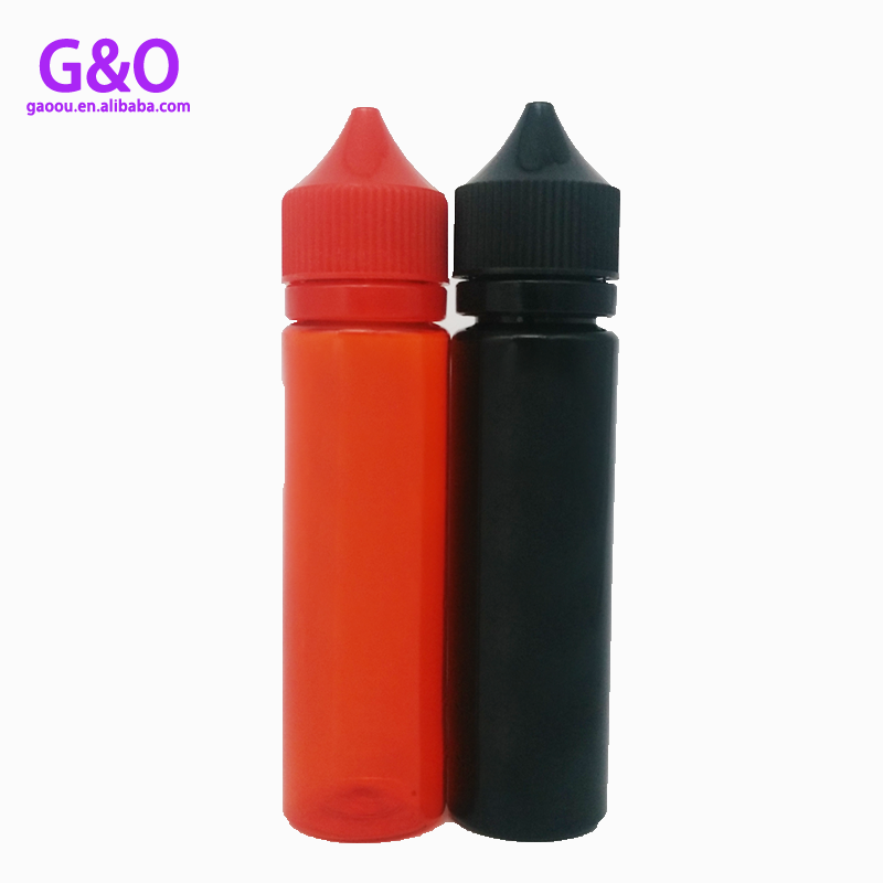 100ml 60ml κόκκινο μαύρο παχουλός γορίλλας μονόκερος e χυμός φιάλη πετρελαίου σταγονόμετρο μπουκάλι κατοικίδιο ζώο πλαστικό δοχείο μπουκάλια παχουλός γορίλλας μονόκερος δοχείο