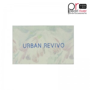 μόδα αυτοκόλλητο hangtag πολύχρωμα μεγάλο αυτοκόλλητο hangtag αριθμό