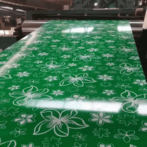 Χρώμα πλάκα αλουμινίου