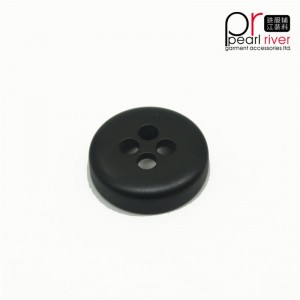 Προσαρμοσμένο λογότυπο Στρογγυλό κυματοειδές ρητίνη Κουμπιά ραφής για ρούχα / πουκάμισο