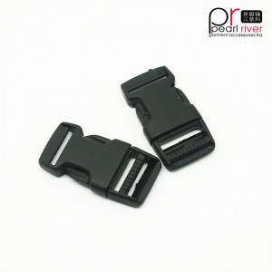 Πλαστική ζώνη πόρπη πώμα μαύρο χρώμα χονδρικής