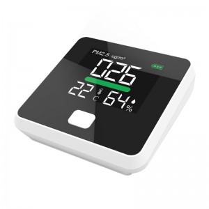 Dienmern σωματίδια σκόνης παρακολουθεί την ποιότητα του αέρα PM2,5 με την υγρασία της θερμοκρασίας