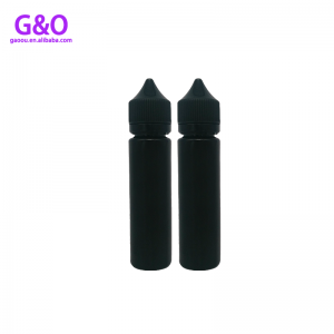 60ml μπουκάλι eliquid μονόκερος eliquid μπουκάλι νέο v3 μαύρο μπλε πλαστικό κατοικίδιο παχουλός γορίλλας μονόκερος μπουκάλι dropper