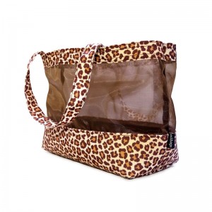 Υψηλής ποιότητας προσαρμοσμένο λογότυπο Nylon Mesh Tote Τσάντες