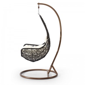 Κήπος υπαίθρια και εσωτερική κρεμαστή Rattan ψάθινα καρέκλα καρέκλα