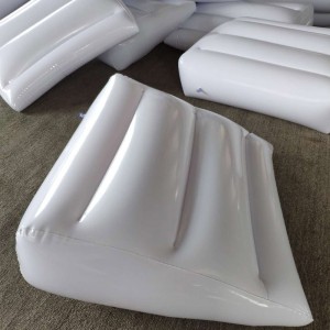 Τρίγωνο Φουσκωτό Κρεβάτι Wedge Μαξιλάρι / Μαξιλάρι Λευκό