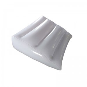 Τρίγωνο Φουσκωτό Κρεβάτι Wedge Μαξιλάρι / Μαξιλάρι Λευκό