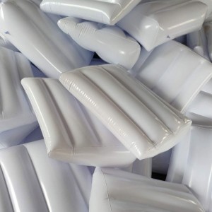 Τρίγωνο Φουσκωτό Κρεβάτι Wedge Μαξιλάρι / Μαξιλάρι Λευκό