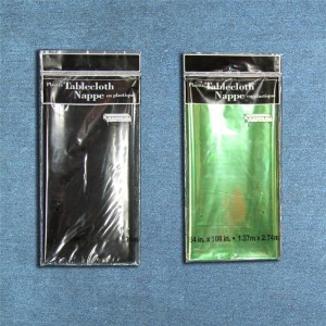 Happy Birthday Party Αρχική Διακόσμηση Φύλλο τραπεζομάντιλο Apple Πράσινο χρώμα Ματ Μεταλλικό κάλυμμα της τραπεζομάντιλο