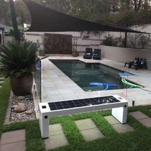 Ηλιακός αστικός πάγκος για εξωτερική χρήση