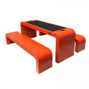 Έξυπνος ηλιακός πίνακας πικνίκ και πάγκος